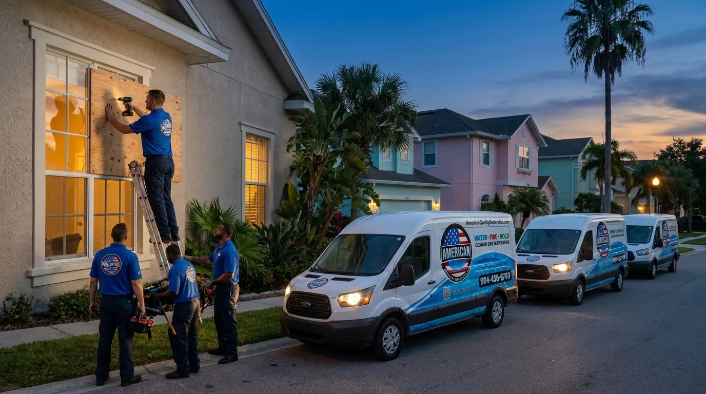24/7 Emergency Board-Up and Tarping in Neptune Beach